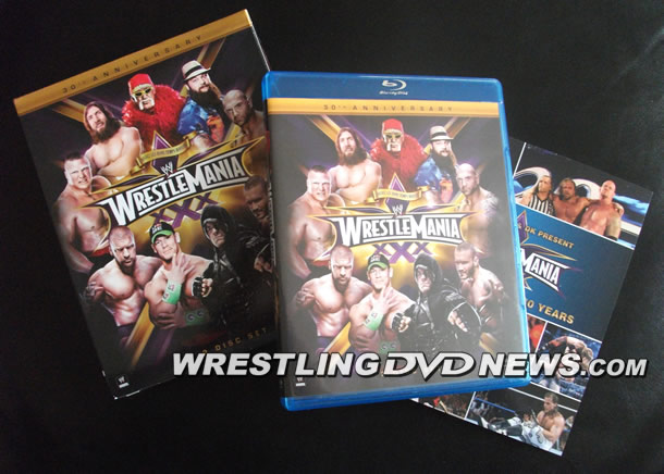 Exclusive: Photos of WWE's WrestleMania 30 Blu-Ray – Released